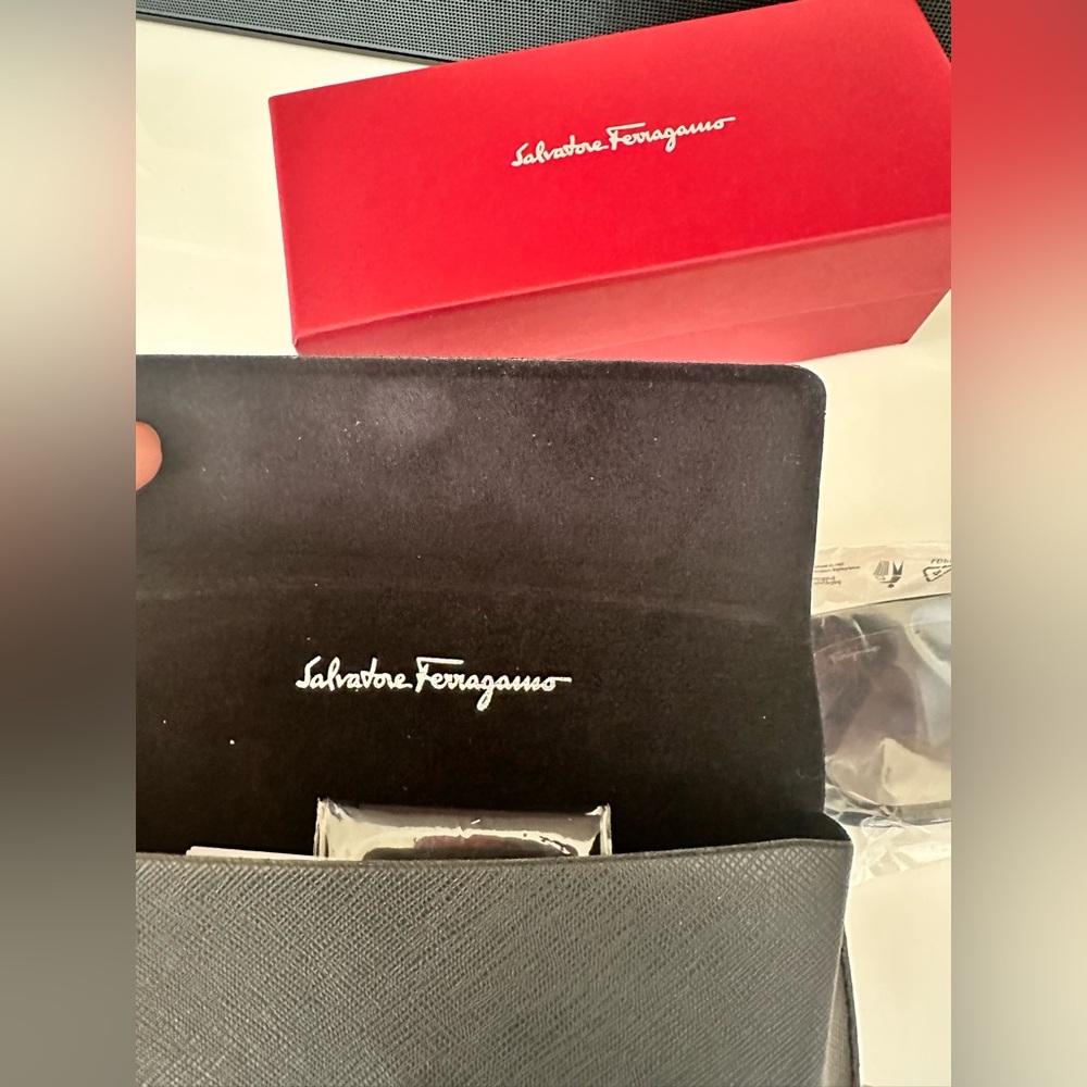 SALVATORE FERRAGAMO Gancini 51MM Rectangle Sunglasses - Picture 14 of 15